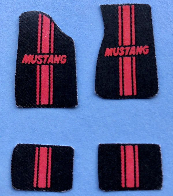 PDT-100 Mustang Car Mat Set