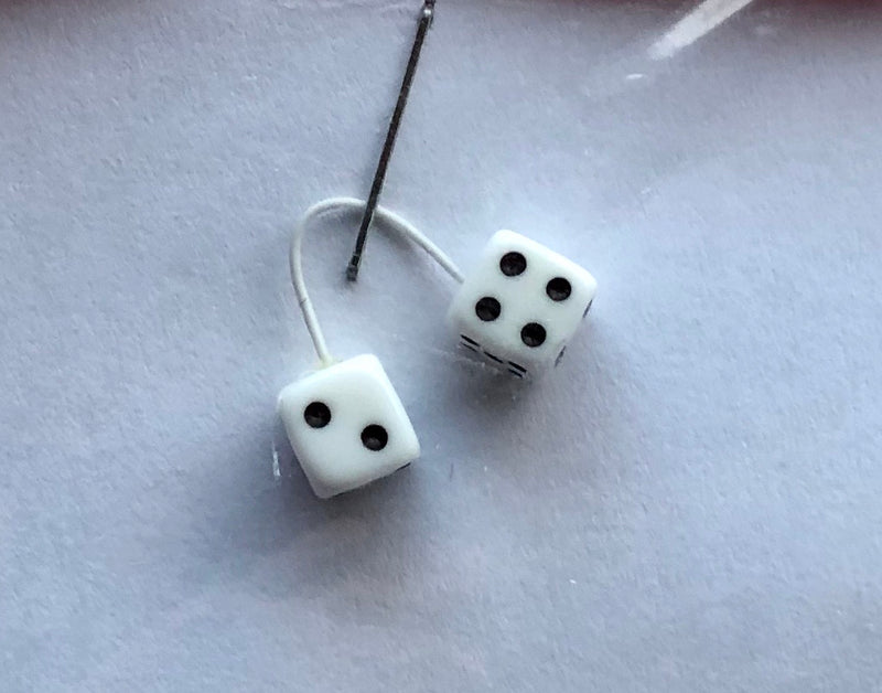 KEN-D1 Ken’s Kustom White Dice