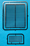DM-2591 Peterbilt 352 Original Grille w/Air Conditioner Grille