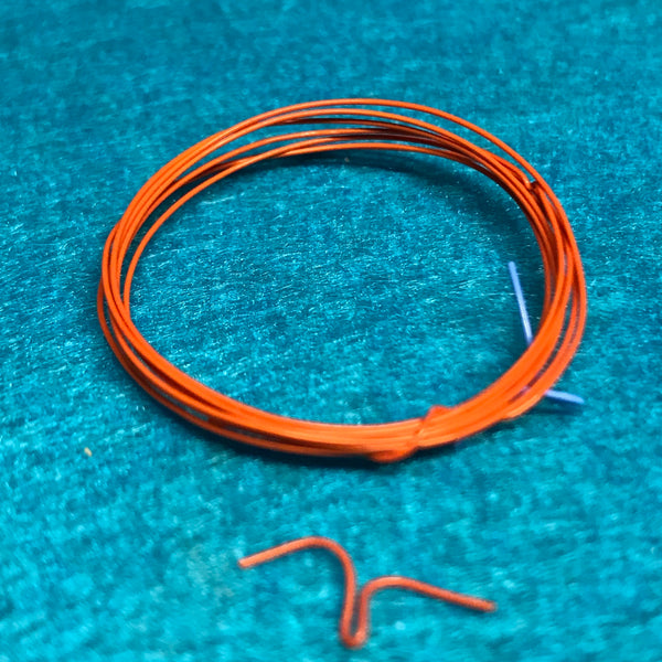DM-1057 Orange Race Car Ign Wire .016 2ft