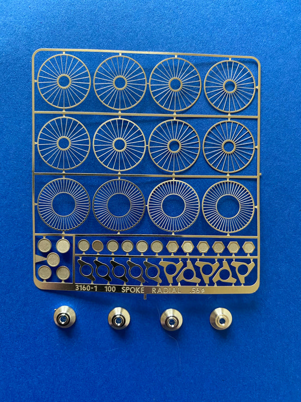 DM-3160-1 100 Spoke Photo Etch with Billet Center