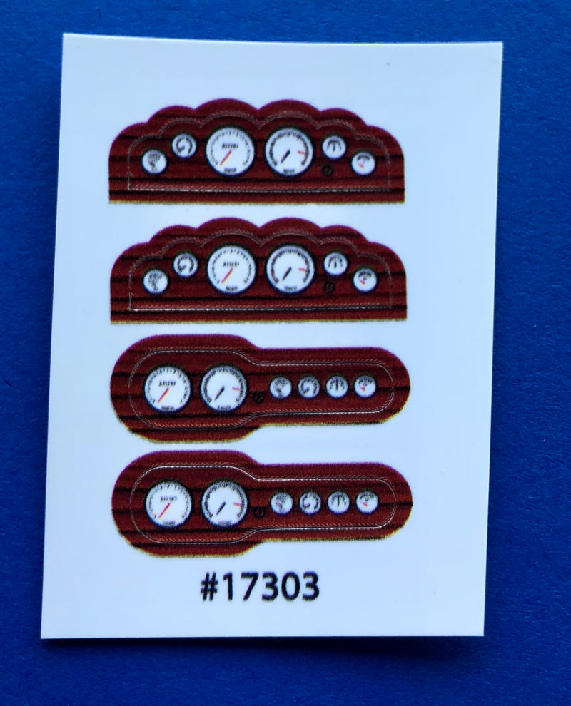 GR-17303 Hot Rod instrument Panel