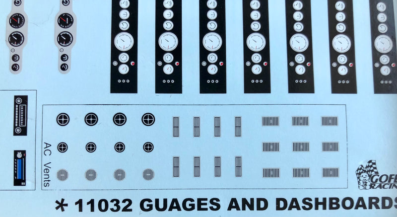 GR-11032 Gauges and Dashboards