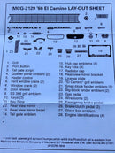 MCG-2129 1966 Chevy El Camino Detail Set