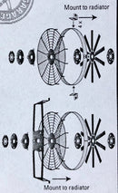 MCG-2028 Electrical Fan Kit 12”