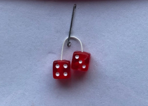 KEN-D14 Ken’s Kustom Transparent Red Dice