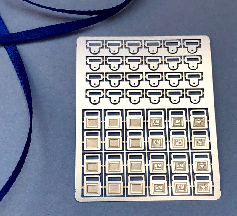 GR-20004 Photo-Etch Blue Seatbelt Kit