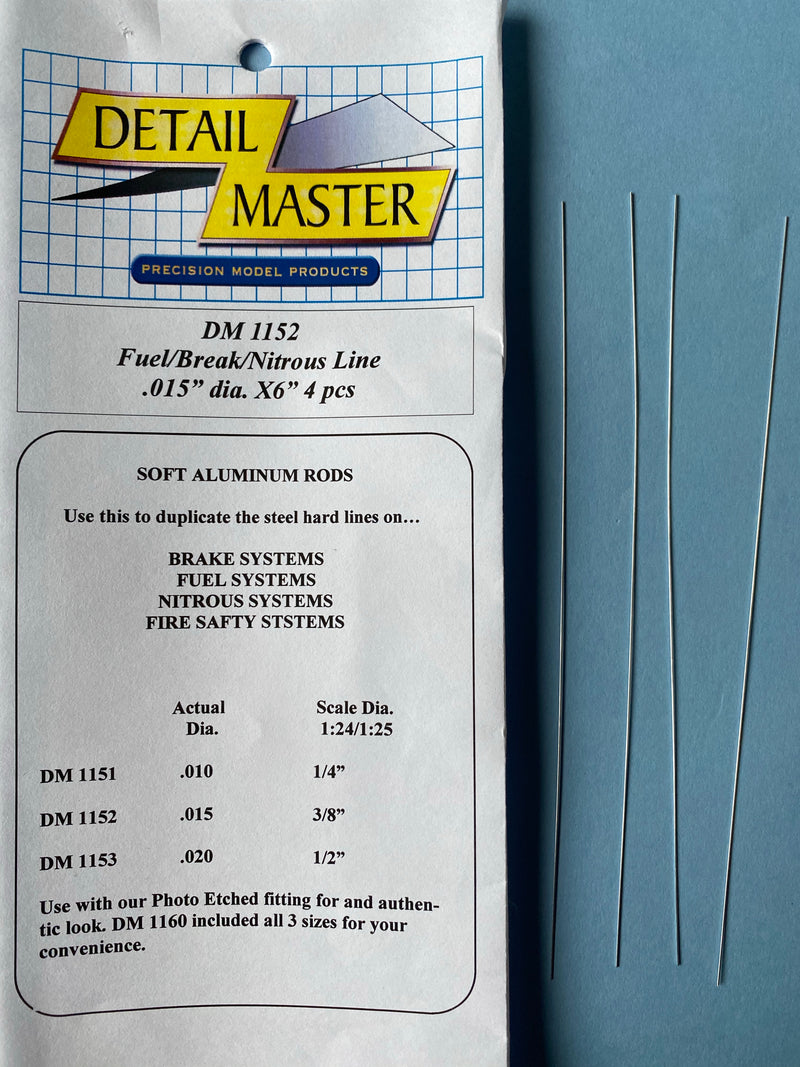 DM-1152 Fuel/ Brake/ Nitrous Line .015 3pcs