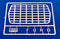 DM-2593 Ford Short Hauler Grille w/ Side Emblem